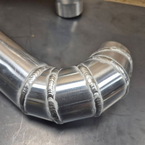 Soudure tuyauterie aluminium fine épaisseur